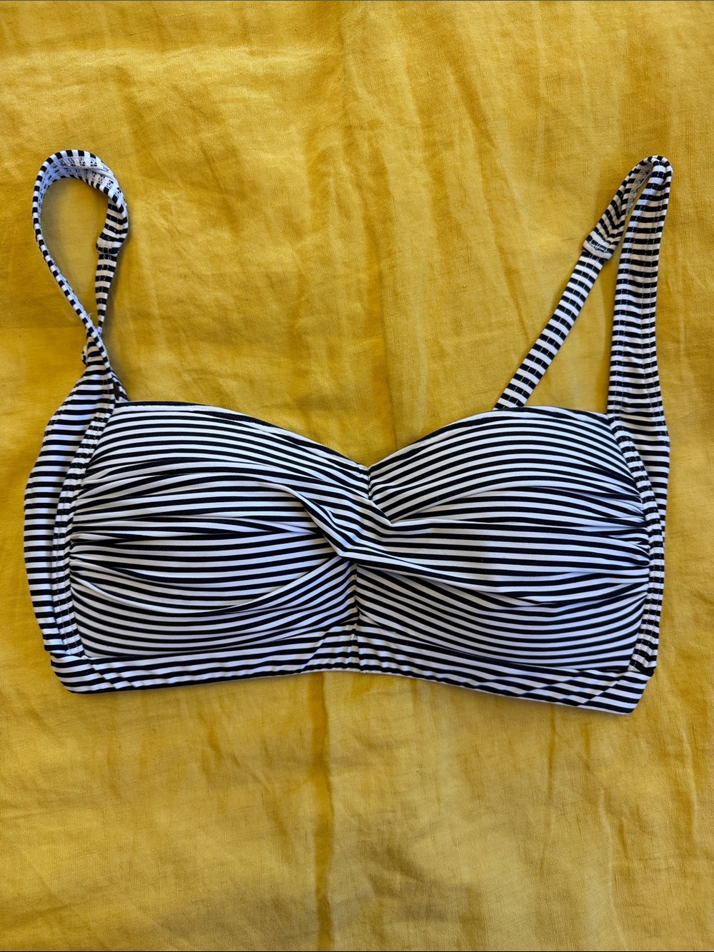 Bond-Eye striped bikini top 10